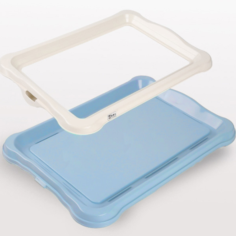 Pārnēsājams, noņemams suņu apmācības tualetes paliktnis iekštelpu kucēns kaķu pakaišu kaste mājdzīvnieku aizsargājošais grīdas paliktnis Potiņi suņu mantu piederumi kucēns