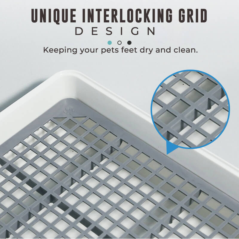 Pārnēsājama suņu apmācības tualete iekštelpu magoņu podiņa tualete maziem suņiem kaķiem pakaišu kaste kucēnu paliktņa turētāja paplāte mājdzīvnieku piederumi