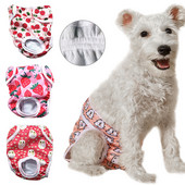 Mājdzīvnieks Big Dog Fizioloģiskās Bikses Sieviešu suns Kaķu Autiņbiksītes Šorti Lieliem Suņiem Sievietēm Sanitārās Biksītes Apakšveļa Biksītes Autiņš