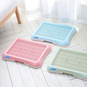 Преносима пластмасова тава за домашно куче, котешка тоалетна, гърне, писоар, купа, тоалетна за обучение на пикаене, лесна за почистване Продукт за домашни любимци, малко, голямо куче