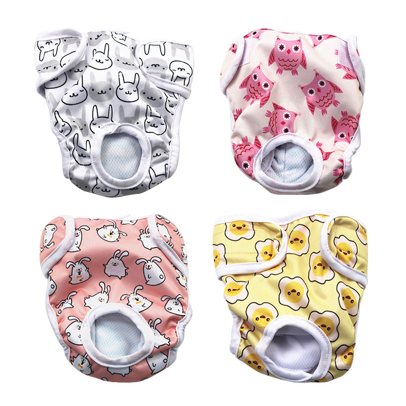 Pelene za pse Pse Pamučne fiziološke hlače Pelene za pse Sanitarne perive Gaćice za kućne ljubimce Prozračne pelene Donje rublje Oprema za kućne ljubimce