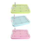 Kucēnu urinēšanas paliktņa turētājs, iekštelpu āra suņu podiņa tualetes paplāte maziem un vidējiem suņiem