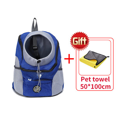 Раница за кучета Котка Аксесоари за домашни любимци Раница за куче Котка Извън раница Пътна дишаща мрежеста чанта с двойно рамо Преносима