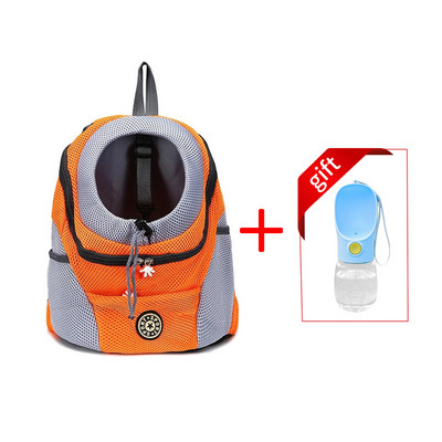 Раница за кучета Котка Аксесоари за домашни любимци Раница за куче Котка Извън раница Пътна дишаща мрежеста чанта с двойно рамо Преносима