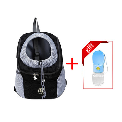 Раница за кучета Котка Аксесоари за домашни любимци Раница за куче Котка Извън раница Пътна дишаща мрежеста чанта с двойно рамо Преносима