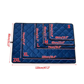 Crystal Velvet Pet Pad Къса плюшена подложка за кучета Thicken Warm Puppy Training Pad Пелени за многократна употреба Pet Pee Mats Сгъваемо легло за спане