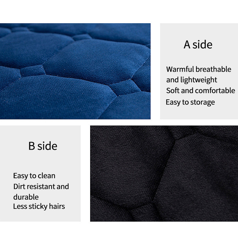 Kristāla samta lolojumdzīvnieku paliktnis Īss plīša suņu paklājiņš, biezs siltums kucēnu apmācības paliktnis Atkārtoti lietojami autiņi mājdzīvnieku urinēšanas paklājiņi saliekama guļamvieta