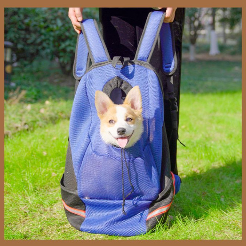 Nosiljka za pse za kućne ljubimce, mačka, štene, ruksak, torba, prijenosna putna prednja mreža, planinarenje na otvorenom, sportska remen na dva ramena, 3 veličine