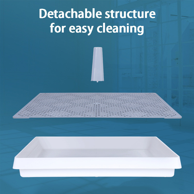 Noņemama Pet Toliet apmācības plastmasa ar stabu tualetes paklājiņu suņu paliktņu paliktnis tualetes trenažieris mājdzīvnieku tīrīšanas piederumi