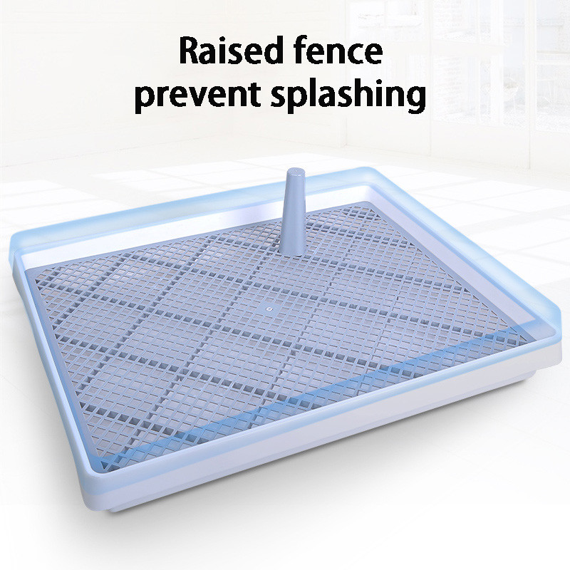 Noņemama Pet Toliet apmācības plastmasa ar stabu tualetes paklājiņu suņu paliktņu paliktnis tualetes trenažieris mājdzīvnieku tīrīšanas piederumi