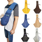 Jauna āra mājdzīvnieku kucēnu pārnēsāšanas soma Kaķi kucēns āra ceļojums suns kaķis plecu soma Kokvilnas vienvietīgas komforta stropes pārnēsāšanas rokassomiņa