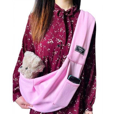 Jauna āra mājdzīvnieku kucēnu pārnēsāšanas soma Kaķi kucēns āra ceļojums suns kaķis plecu soma Kokvilnas vienvietīgas komforta stropes pārnēsāšanas rokassomiņa