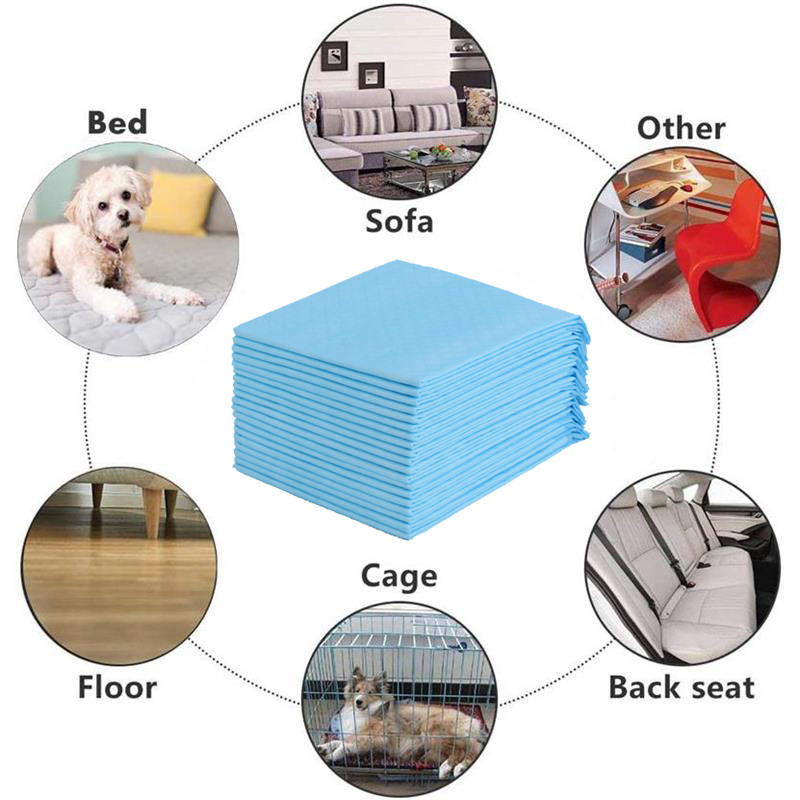 Lolojumdzīvnieku suņu autiņbiksīšu urīna spilventiņi vienreizējās lietošanas necaurlaidīgi dezodoranti, absorbējoši autiņi, ūdensizturīgi mājdzīvnieku apmācības urinēšanas paliktņi suņu kaķu mājdzīvnieku autiņbiksītēm