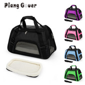 Mīkstas virsmas mājdzīvnieku pārnēsāšanas kaķu soma āra ceļojumiem, elpojošs mājdzīvnieku rokassomu pārvadātājs suņiem ar paliktni