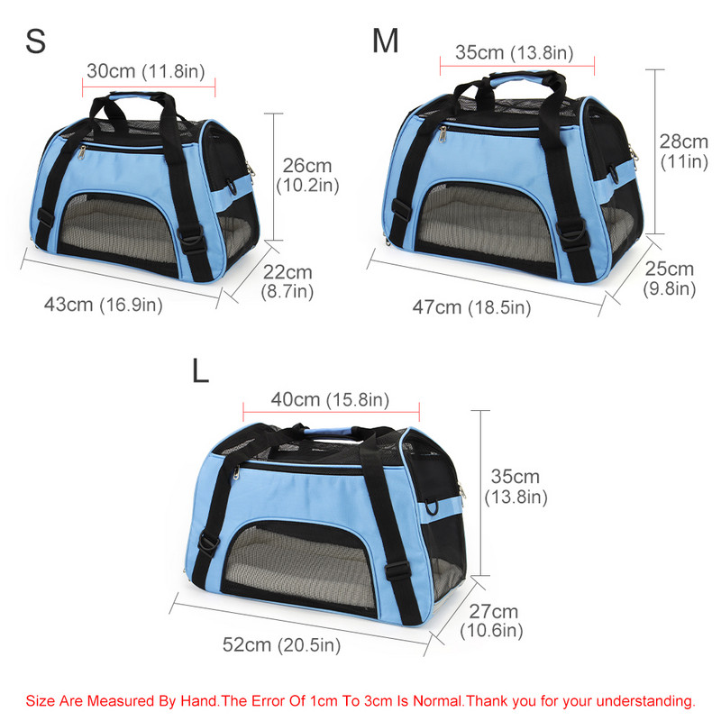 Mīkstas virsmas mājdzīvnieku pārnēsāšanas kaķu soma āra ceļojumiem, elpojošs mājdzīvnieku rokassomu pārvadātājs suņiem ar paliktni