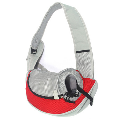 Pretty&Better Prozračna nosiljka za pse Vanjska putna torbica Mrežasta torba za rame Sling Putna torba za kućne ljubimce Nosiljka za štene mačke