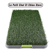 Mājdzīvnieku pakaišu kastes apmācības paliktņi kucēniem iekštelpu zālienā Fresh viltus lieveņa zāliena tualetes paklājs Vannas istabas paplāte suņu dresētāja balkona paklājiņi