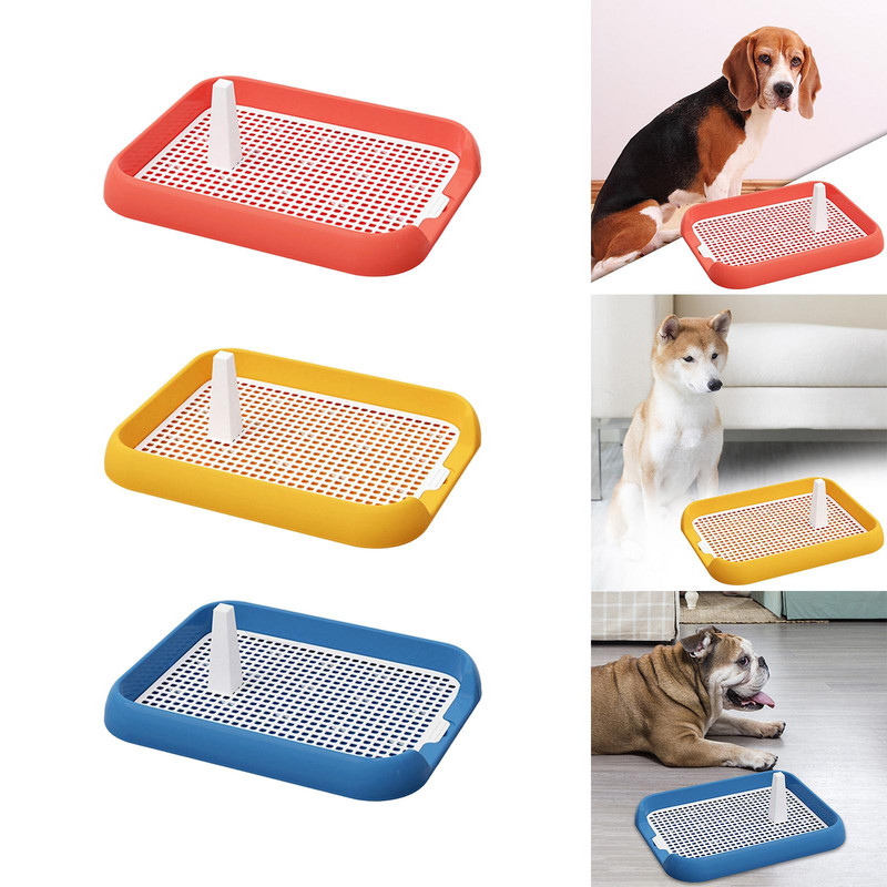 WC za pse Unutarnji jastučići za dresuru malih pasa Pladanj za štene za mokrenje WC za dresuru kućnih ljubimaca s pladnjem