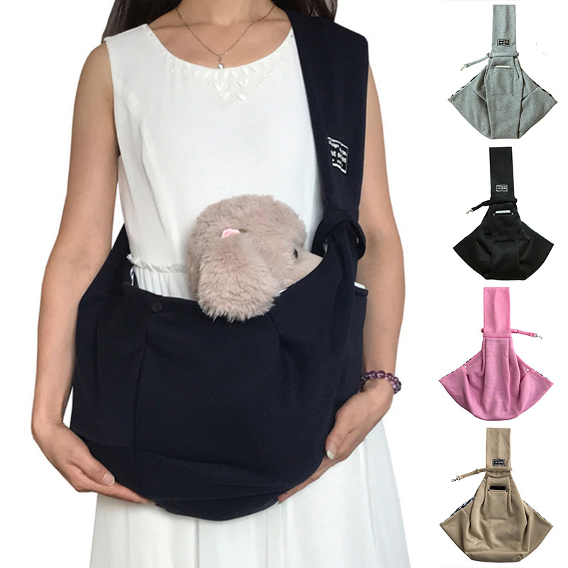 Mekana torba za mačku Torba za štene Ruksak za kućne ljubimce Nosiljka za mačiće Remen Udobna vanjska podesiva torba za nošenje na ramenu Nosiljka za male pse