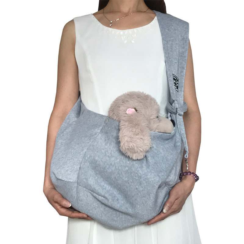 Mekana torba za mačku Torba za štene Ruksak za kućne ljubimce Nosiljka za mačiće Remen Udobna vanjska podesiva torba za nošenje na ramenu Nosiljka za male pse