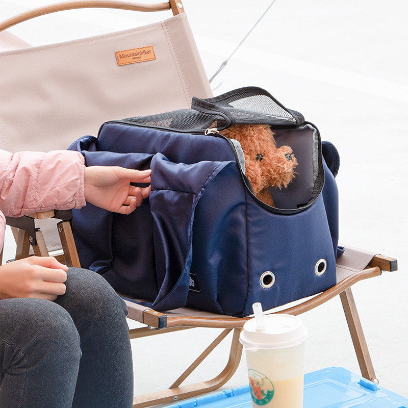 Pārnēsājama mājdzīvnieku suņu pārnēsāšanas soma Īpaši viegla, mīksta, elpojoša suņu transportēšanas rokassomiņa maziem suņiem āra suņu ceļojumu piederumi