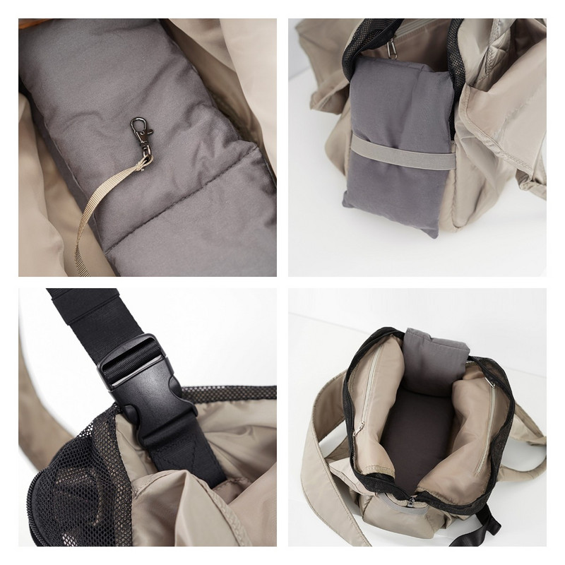 Super mekana torba za pse s jastukom Pseća torba za vanjska putovanja na rame Ručna torbica za štene Kućni ljubimac Višenamjenska transportna nosiljka