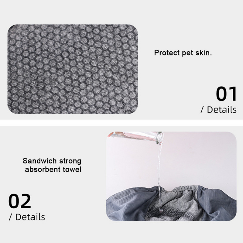 Pelene za muške pse Perive trake za pseći trbuh za višekratnu upotrebu Udobne pelene za pse Pelene za pseće pelene za muške pseće pelene za pseće pse GQ