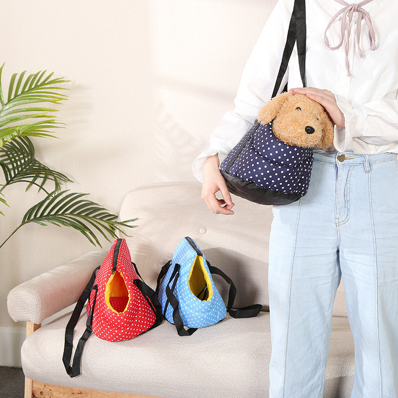 Mājdzīvnieku mazo suņu pārnēsāšanas soma Suņu rokassomiņa Tote kucēns Pet Cat plecu somas āra ceļojumu stropes Čivavas suņu kaķu izstrādājumiem