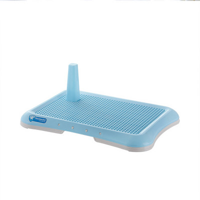 Pārnēsājama suņu apmācības tualete Plastmasas paplāte iekštelpu suņu podiņa pakaišu kastes kucēnu paliktnis Viegli tīrāms urīnceļu dresētājs urinēšanas paliktnis mājdzīvnieku piederumi