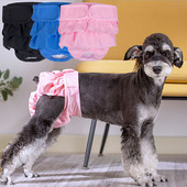 Nepropusne pseće fiziološke hlačice za male velike pse Perive pelene za pse za djevojčice Mekane hlačice za štene Kratko donje rublje za pse