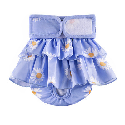 Pārnēsājamas mājdzīvnieku biksītes Bikses Atkārtoti lietojamas mazgājamas suņu autiņbiksītes Ļoti uzsūcošas, necaurlaidīgas sieviešu autiņbiksītes Pamperi mājdzīvnieku meiteņu suņu apakšveļa