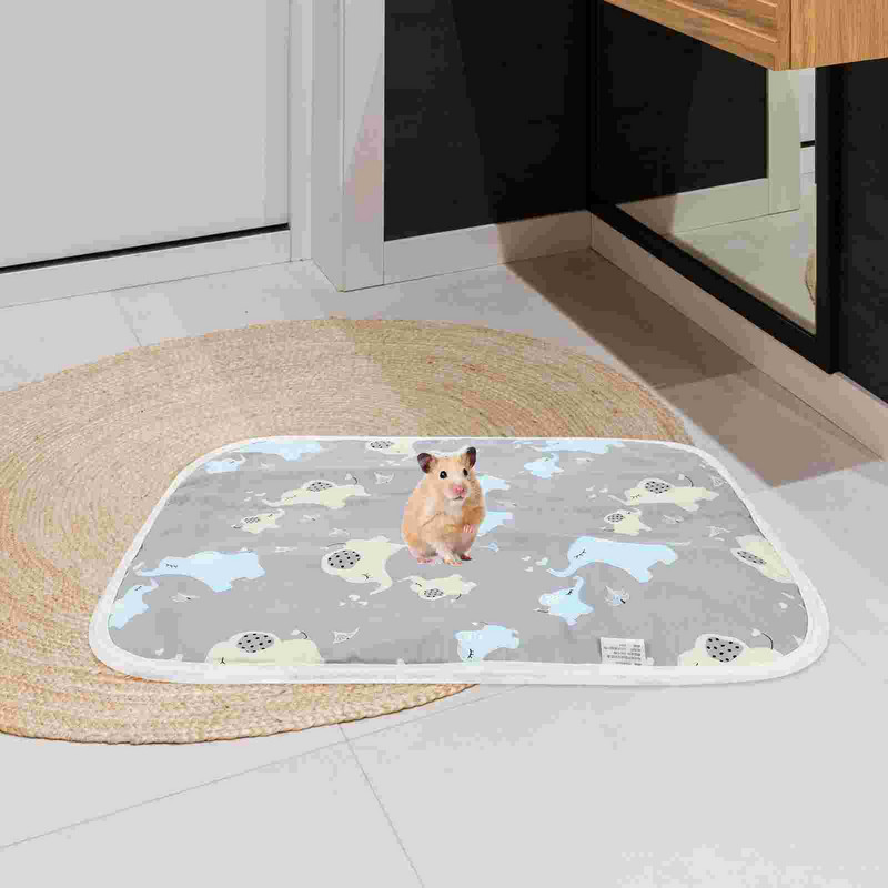 Cage Guinea Liner Pad Hamster Pee Allapanu Lemmikloomade padjad Matid Loomade pissuaari Siil Fliis Pestavad Matid Rotipadjad Treeningvoodrid