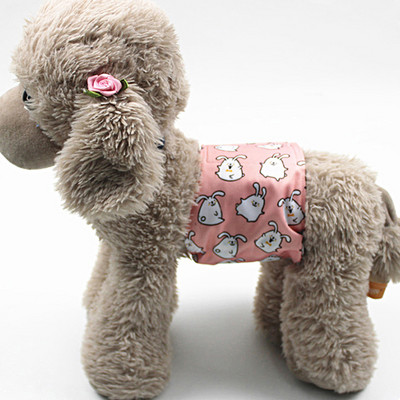 Cute Print Mājdzīvnieku audums Suņu autiņbiksītes Fizioloģiskās Bikses Kucēnu Šorti Apakšveļa Mazgājama Sieviešu suņu lāpstiņas Biksītes Mājdzīvnieku suņu kaķu apģērbi