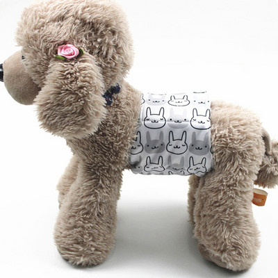 Cute Print Mājdzīvnieku audums Suņu autiņbiksītes Fizioloģiskās Bikses Kucēnu Šorti Apakšveļa Mazgājama Sieviešu suņu lāpstiņas Biksītes Mājdzīvnieku suņu kaķu apģērbi