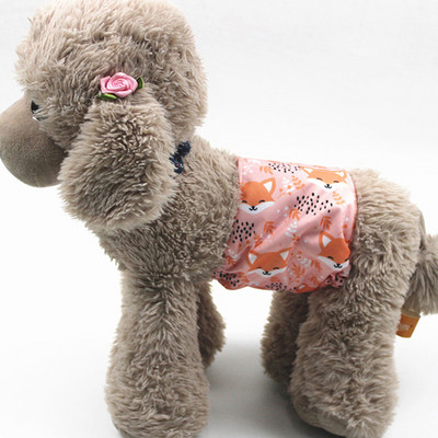 Cute Print Mājdzīvnieku audums Suņu autiņbiksītes Fizioloģiskās Bikses Kucēnu Šorti Apakšveļa Mazgājama Sieviešu suņu lāpstiņas Biksītes Mājdzīvnieku suņu kaķu apģērbi