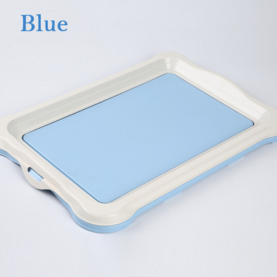 Prijenosni uklonjivi WC pladanj za dresuru pasa Kutija s pijeskom za mačke za štene u zatvorenom prostoru Zaštitna podloga za kućne ljubimce Noše