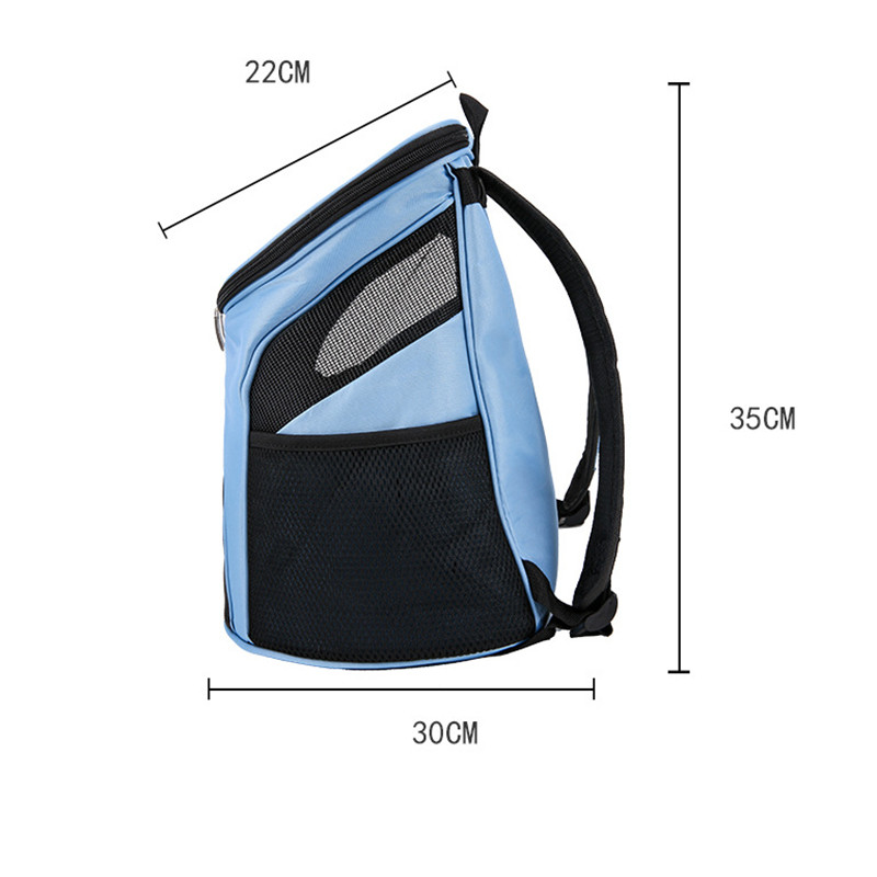 Mājdzīvnieku somas nēsātājs mugursoma suns kaķis āra ceļojumu mugursoma Tīkla elpojošs kucēnu krūšu mugursoma salokāms pārnēsājams mājdzīvnieku pārvadātājs