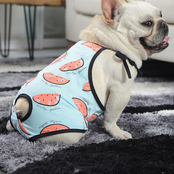 Пелена за кучета Физиологични панталони S-XL Санитарни миещи се женски гащички за кучета Къси бельо Гащички за кучета Регулируеми