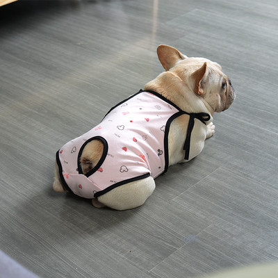 Pelene za pse Fiziološke hlače S-XL Sanitarne perive Ženske gaćice za pse Kratke hlače Donje rublje Gaćice za pse Podesivo