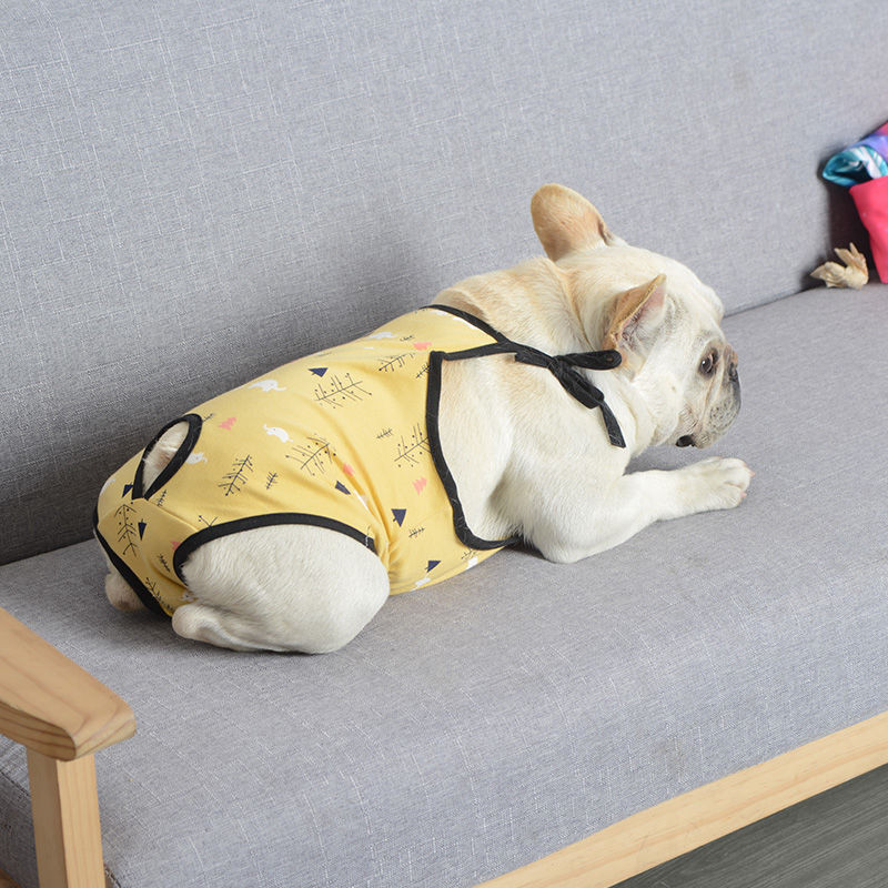 Pelene za pse Fiziološke hlače S-XL Sanitarne perive Ženske gaćice za pse Kratke hlače Donje rublje Gaćice za pse Podesivo