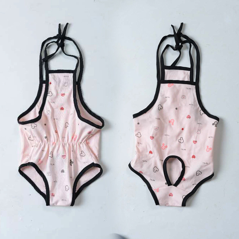 Pelene za pse Fiziološke hlače S-XL Sanitarne perive Ženske gaćice za pse Kratke hlače Donje rublje Gaćice za pse Podesivo