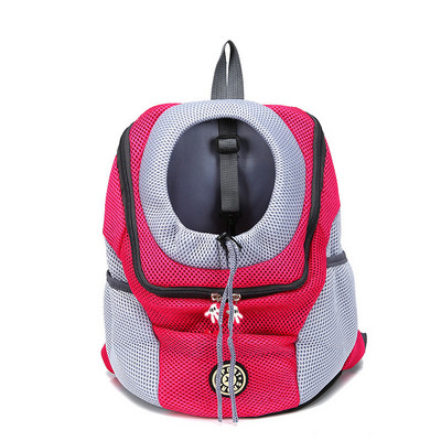 Pet Dog Carrier Pet Dog Carrier Pet Ranica Bag Portable Travel Bag Pet Dog Front Bag Mesh Outdoor Turing Head Out Двойно рамо Спорт НОВО
