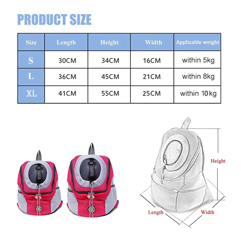 Pet Dog Carrier Pet Dog Carrier Pet Ranica Bag Portable Travel Bag Pet Dog Front Bag Mesh Outdoor Turing Head Out Двойно рамо Спорт НОВО