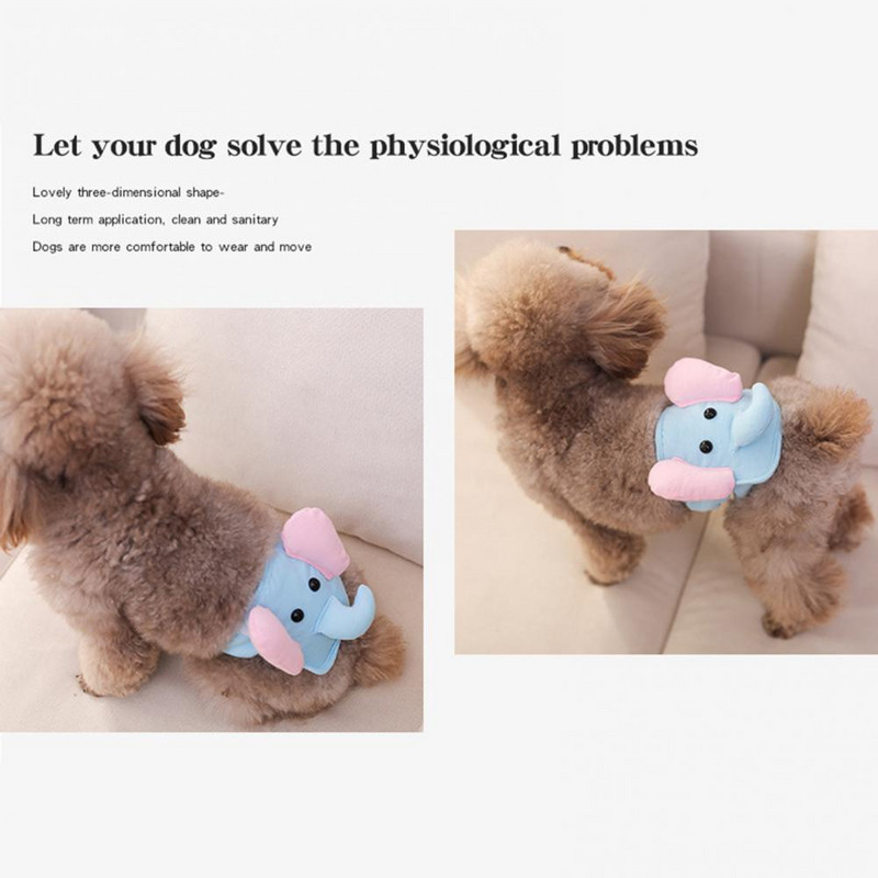 Kućni ljubimci Pelene za pse Crtane pelene za višekratnu upotrebu protiv uznemiravanja Nepropusne pelene Zaštitne hlače Potrepštine za kućne ljubimce