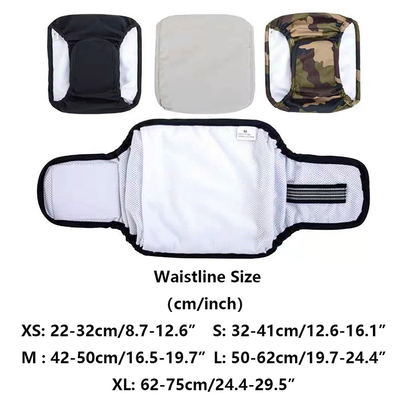 Dodaci za kućne ljubimce za štene Kućni ljubimac Muški pas Fiziološke hlače Sanitarne visokokvalitetno donje rublje Traka za trbuh Pamučna pelena XS-XL