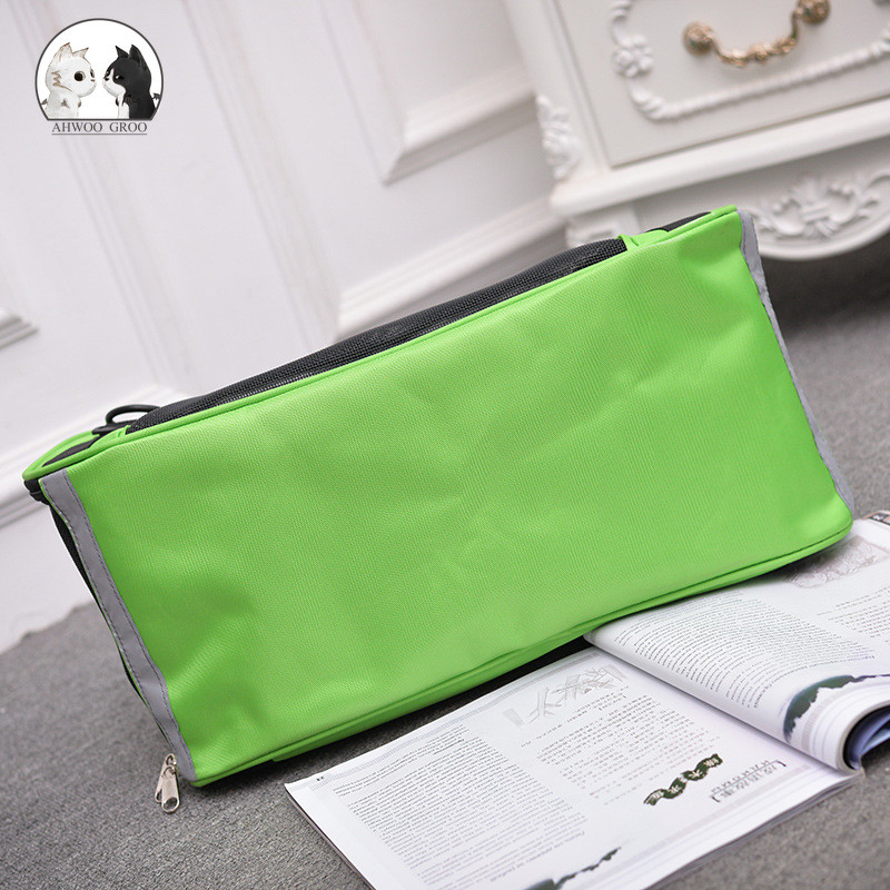 Suņu somas Pārnēsājamas suņu pārnēsāšanas somas Tīkla elpojošas somas maziem suņiem Salokāmas kaķu rokassomas Ceļojumu mājdzīvnieku soma transportēšanas soma