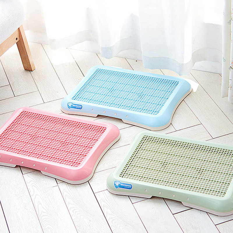 Преносими домашни кучета Решетъчна тоалетна с гърне Pet Dods Котешки тоалетни Кутии за тоалетни за кученца Тава за тоалетни за кученца Тоалетна за обучение Лесна за почистване консумативи за домашни любимци