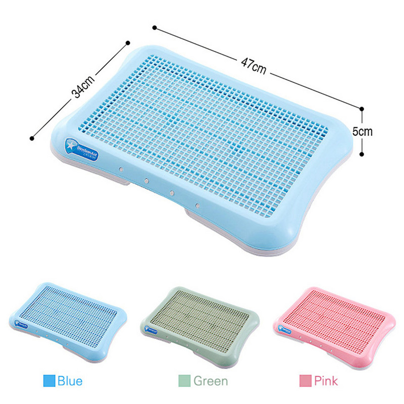 Преносими домашни кучета Решетъчна тоалетна с гърне Pet Dods Котешки тоалетни Кутии за тоалетни за кученца Тава за тоалетни за кученца Тоалетна за обучение Лесна за почистване консумативи за домашни любимци