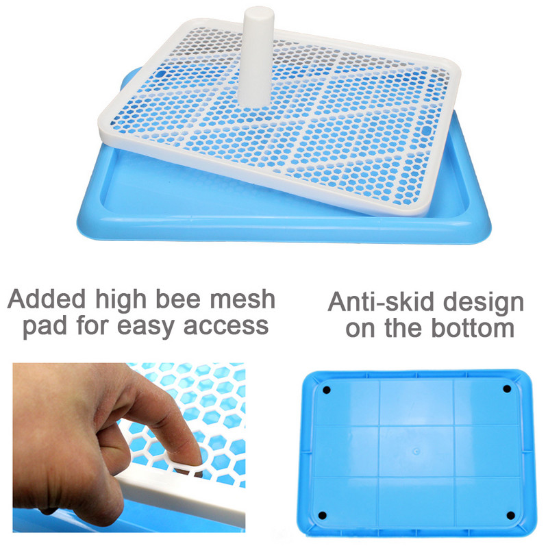 Lolojumdzīvnieku suņu kaķu apmācība Tualetes paplātes paklājiņš iekštelpu režģis kucēns podiņš Gultas trauks urinēšanas paliktnis Suņu aksesuāri maziem suņiem Kaķi Mājdzīvnieku produkti