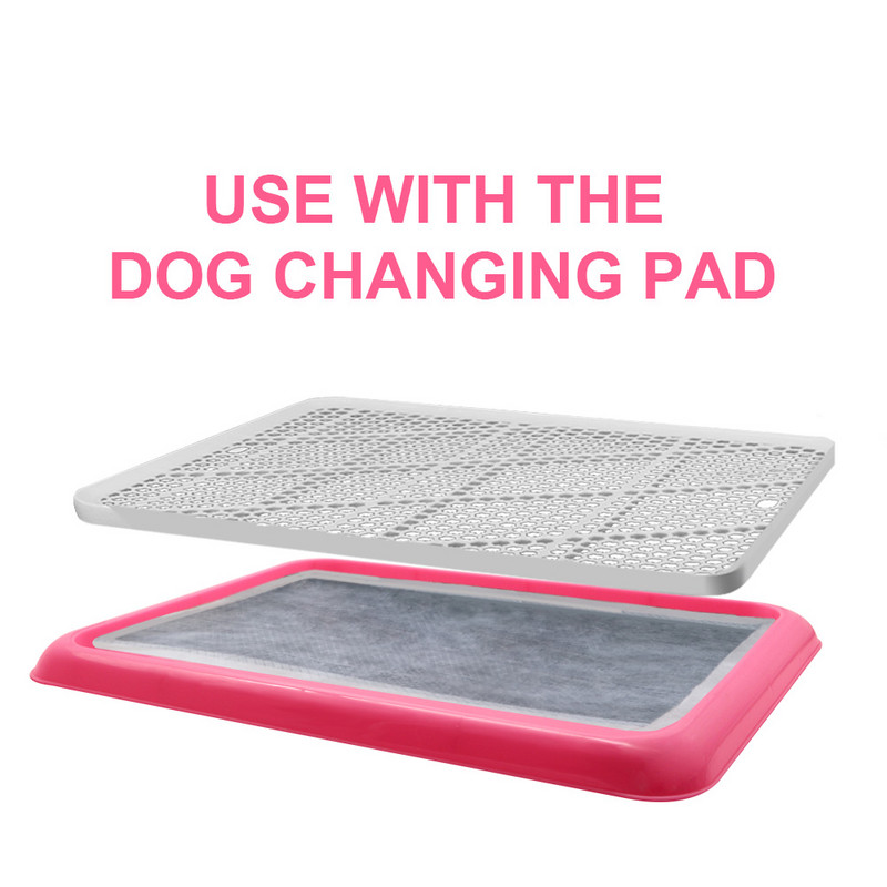 Prijenosni WC za dresuru pasa Plastični kućni ljubimac Štene Mačka Noša Podloška Pladanj za male pse Mačke Kutija za pijesak WC Čišćenje WC-a Proizvodi za kućne ljubimce